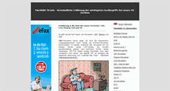 Desktop Screenshot of flachbild-tv.info